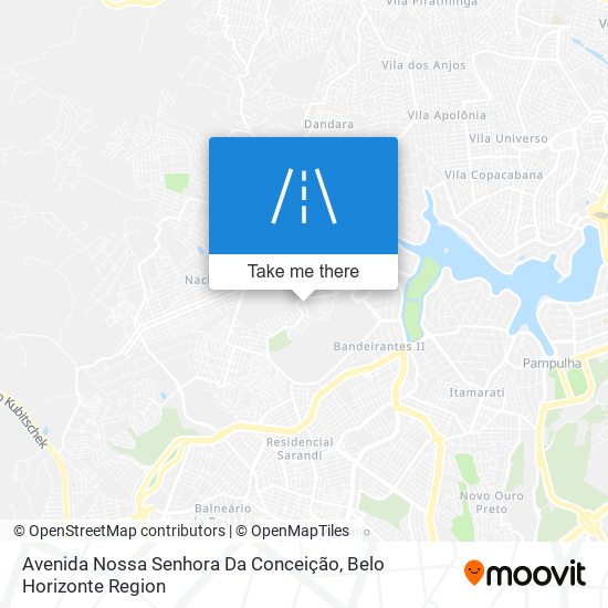 Mapa Avenida Nossa Senhora Da Conceição