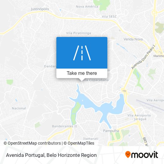 Mapa Avenida Portugal
