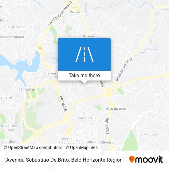 Avenida Sebastião De Brito map