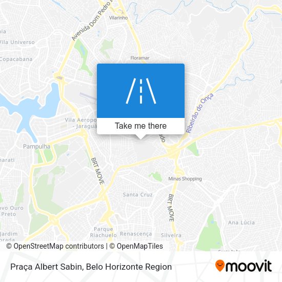 Praça Albert Sabin map