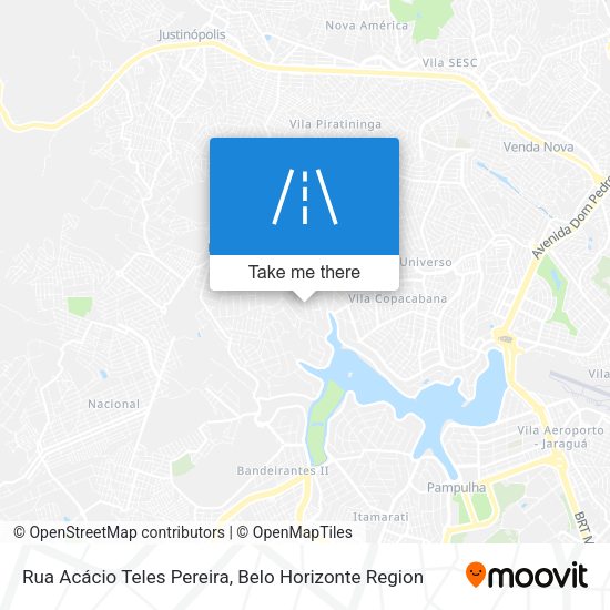 Rua Acácio Teles Pereira map