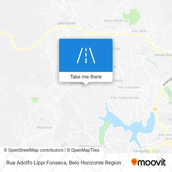 Rua Adolfo Lippi Fonseca map