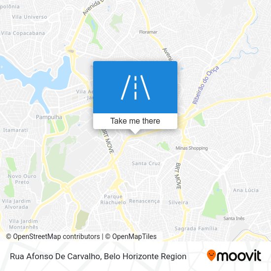 Rua Afonso De Carvalho map