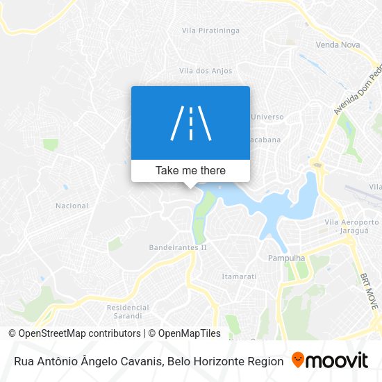 Rua Antônio Ângelo Cavanis map