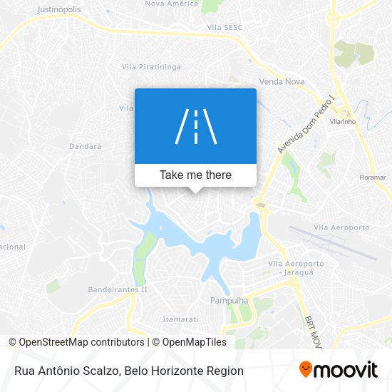 Rua Antônio Scalzo map