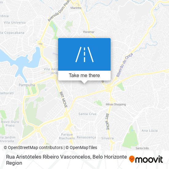 Rua Aristóteles Ribeiro Vasconcelos map