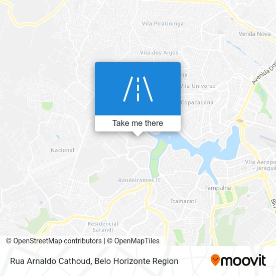 Rua Arnaldo Cathoud map