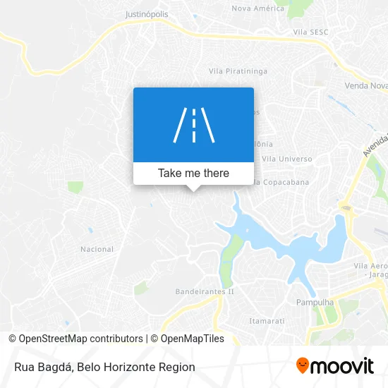 Rua Bagdá map