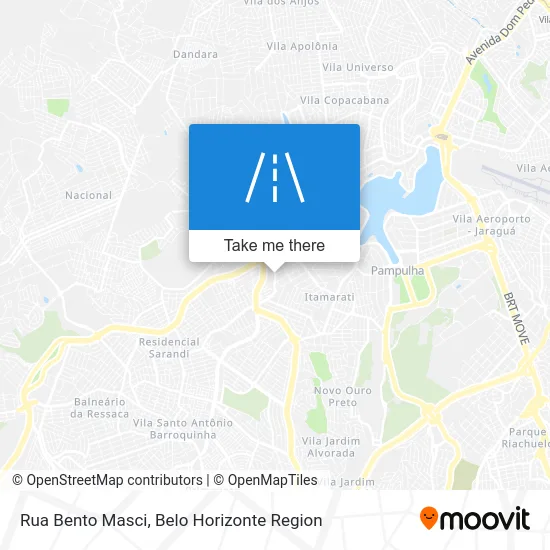 Rua Bento Masci map