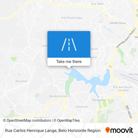 Rua Carlos Henrique Lange map