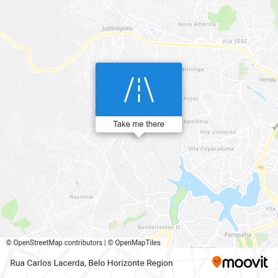 Rua Carlos Lacerda map