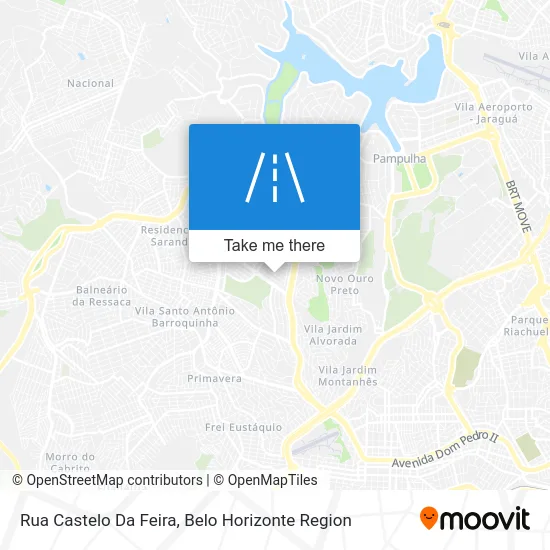 Rua Castelo Da Feira map