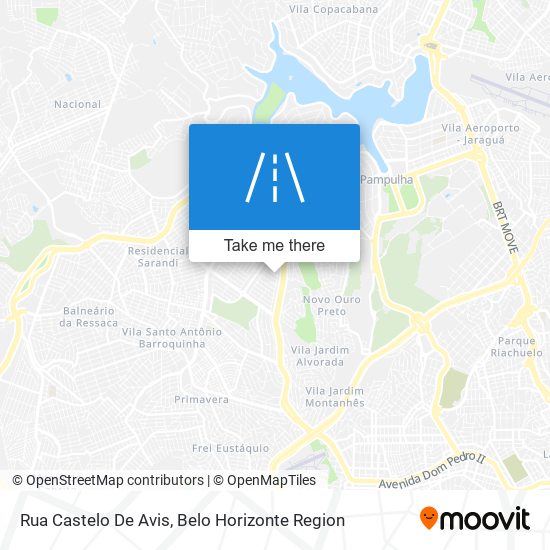 Rua Castelo De Avis map