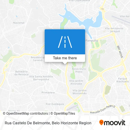 Rua Castelo De Belmonte map