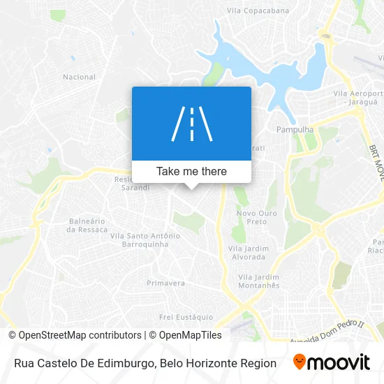 Rua Castelo De Edimburgo map