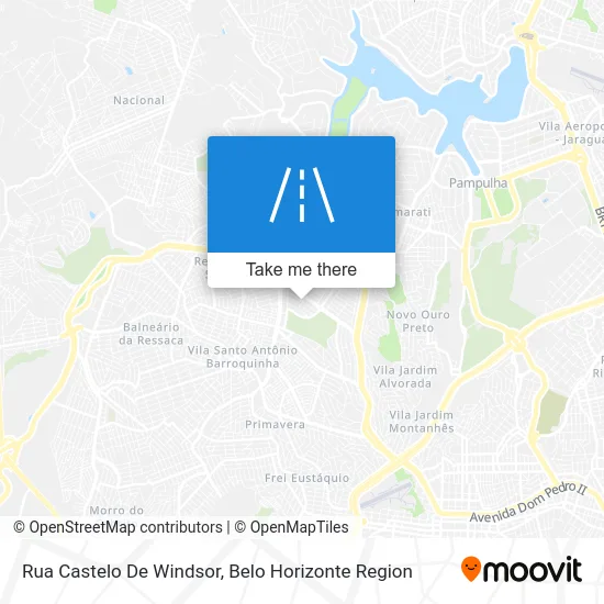 Rua Castelo De Windsor map
