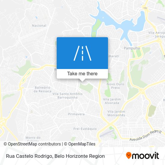 Rua Castelo Rodrigo map