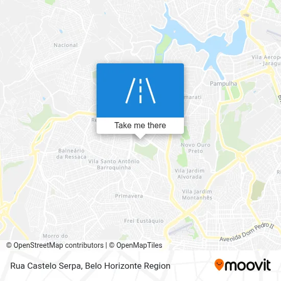 Rua Castelo Serpa map
