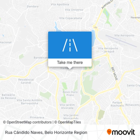 Rua Cândido Naves map