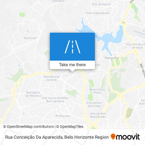 Rua Conceição Da Aparecida map