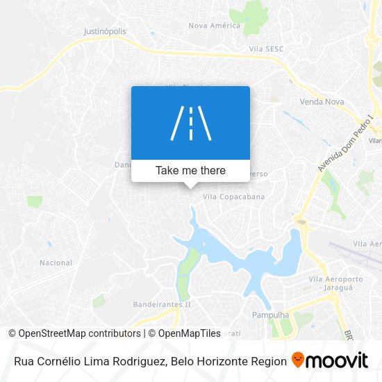 Rua Cornélio Lima Rodriguez map