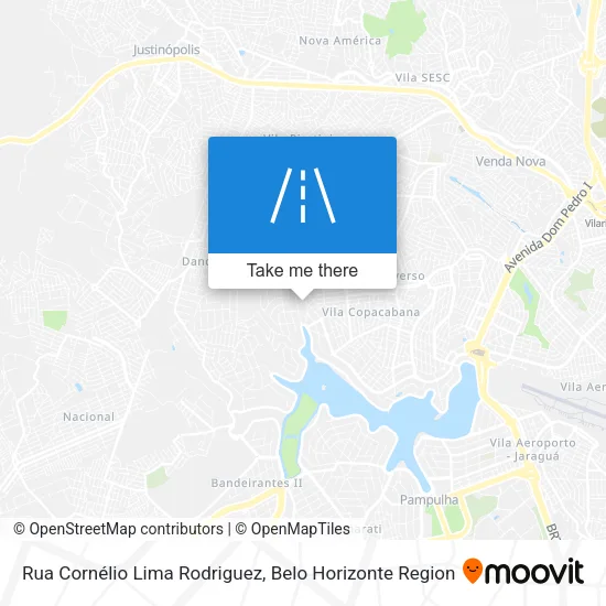 Rua Cornélio Lima Rodriguez map