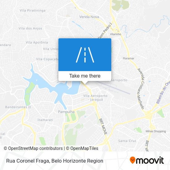 Rua Coronel Fraga map