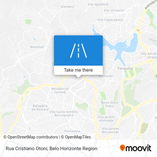 Rua Cristiano Otoni map