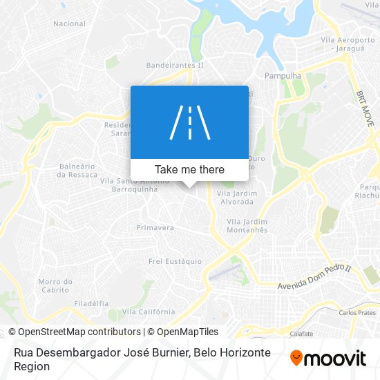 Rua Desembargador José Burnier map