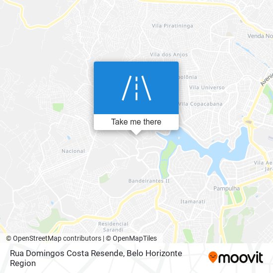 Rua Domingos Costa Resende map