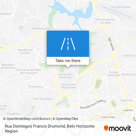 Rua Domingos Francis Drumond map