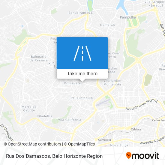 Rua Dos Damascos map