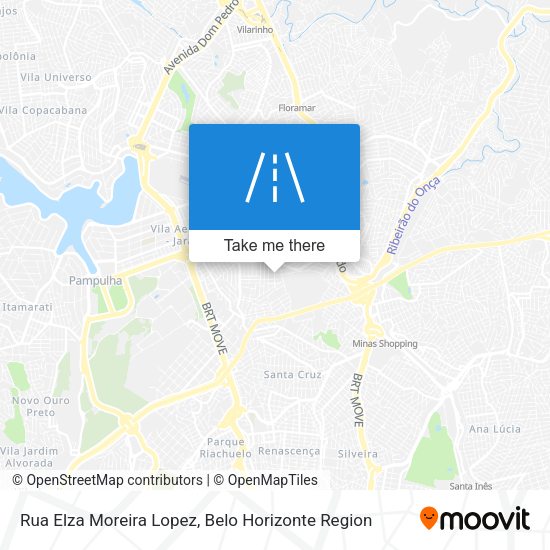 Rua Elza Moreira Lopez map