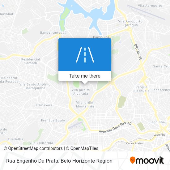 Rua Engenho Da Prata map