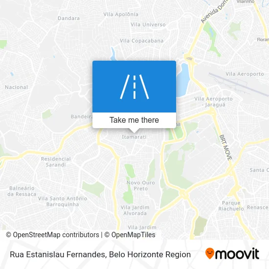 Rua Estanislau Fernandes map