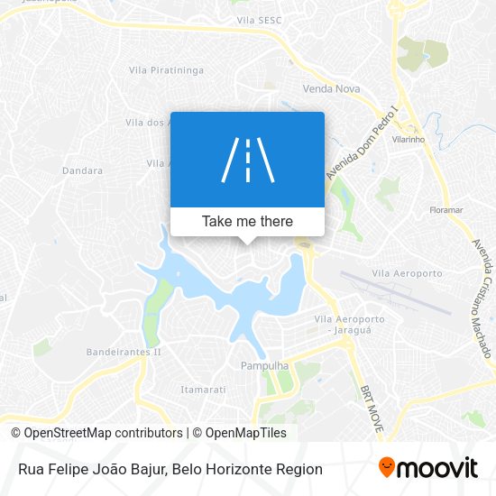 Rua Felipe João Bajur map