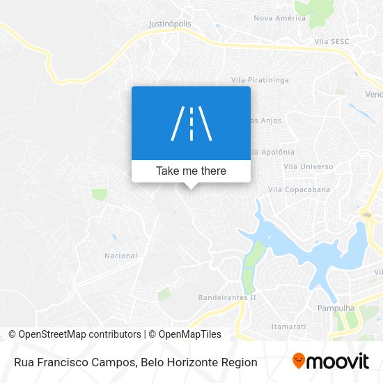 Rua Francisco Campos map