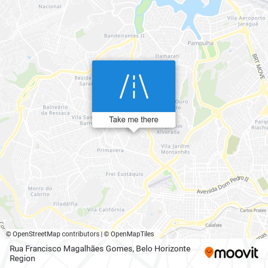 Rua Francisco Magalhães Gomes map