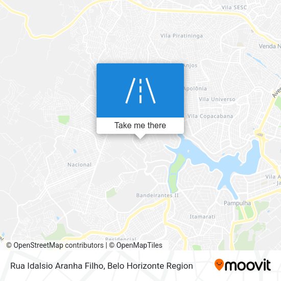 Rua Idalsio Aranha Filho map