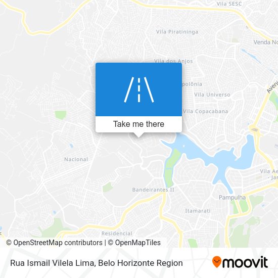 Rua Ismail Vilela Lima map
