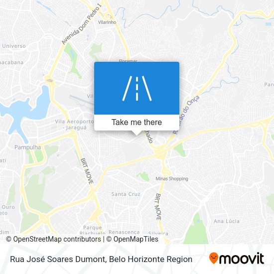 Rua José Soares Dumont map