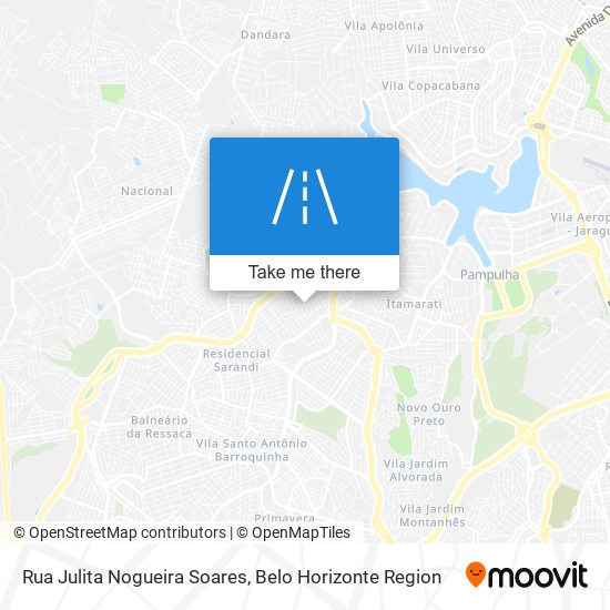 Mapa Rua Julita Nogueira Soares