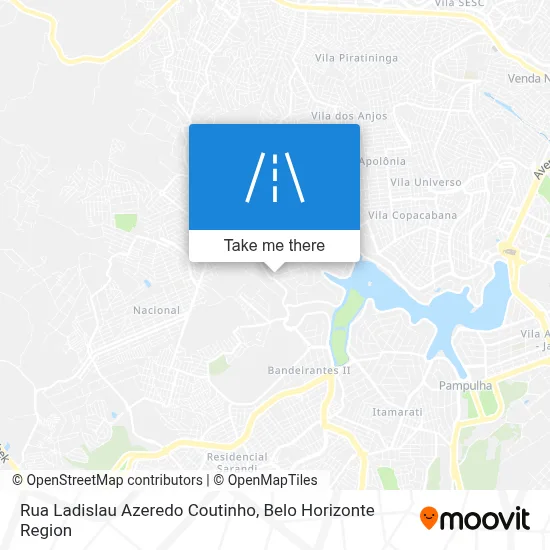 Rua Ladislau Azeredo Coutinho map