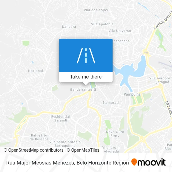 Rua Major Messias Menezes map
