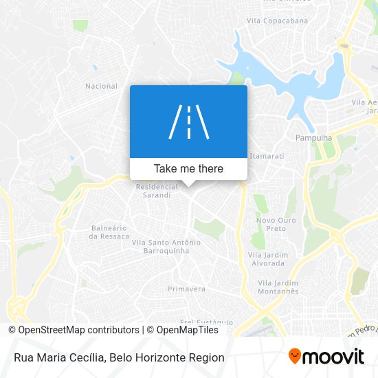 Rua Maria Cecília map