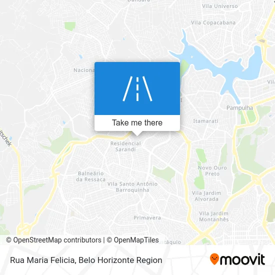 Rua Maria Felicia map