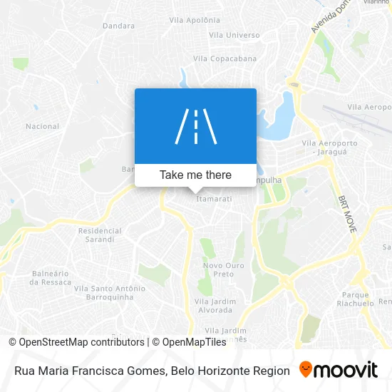 Rua Maria Francisca Gomes map