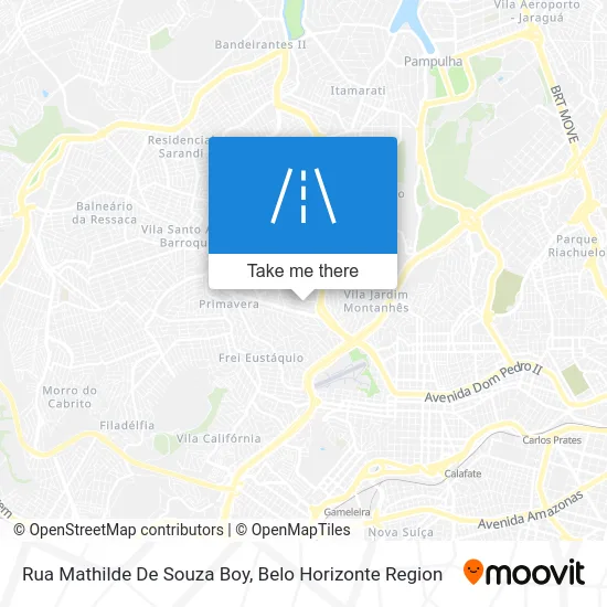 Rua Mathilde De Souza Boy map