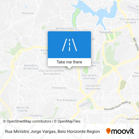 Rua Ministro Jorge Vargas map