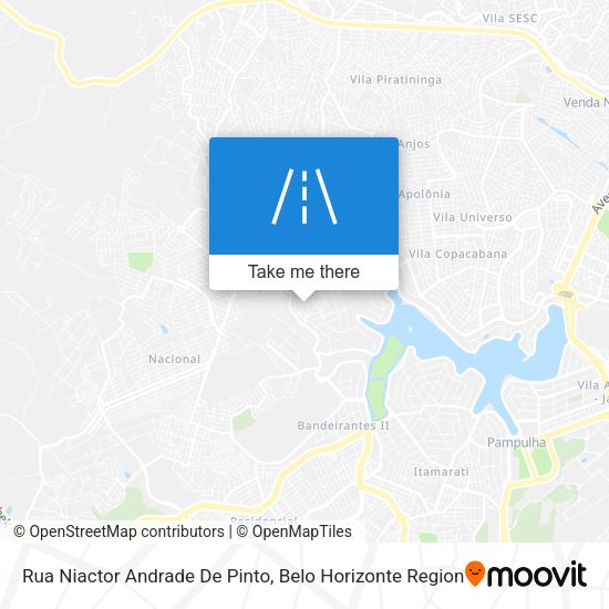 Rua Niactor Andrade De Pinto map